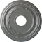 Ekena Millwork Dublin Ceiling Medallion (Fits Canopies up to 8 1/4"), 15 3/8"OD x 3 5/8"ID x 1"P, Silver CM15DUSLS - alternate 1